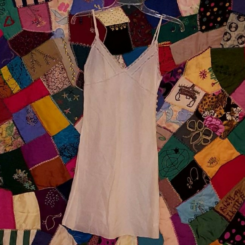 All Saints Sheer Slip Dress